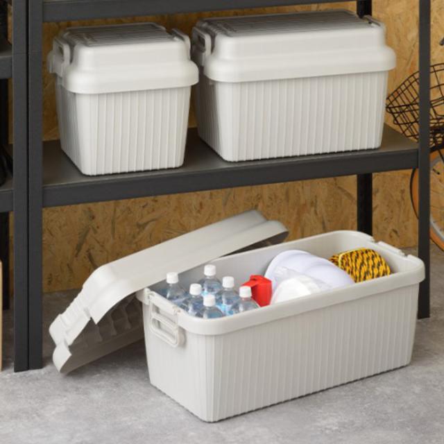 収納ボックス 座れる 幅78×奥行39×高さ38cm ベリアスボード L 日本製