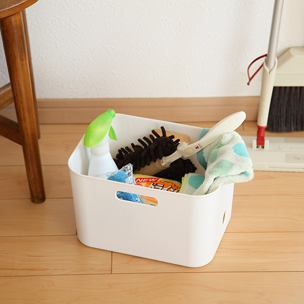 収納ケース ナチュラ インボックス ソフト スリムM 幅26×奥行19×高さ