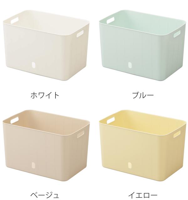 収納ケース ナチュラ インボックス ソフト ワイドL 幅38×奥行26