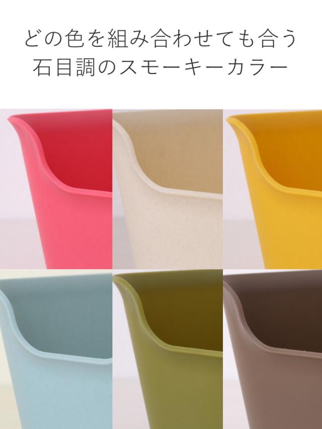収納ボックス カタス L カラーボックス インナーボックス 引き出し 同色10個セット （ 収納ケース 前開き 収納 プラスチック ケース ボックス 日本製 小物収納 スタッキング 小物入れ おもちゃ箱 衣類収納 インナーケース おしゃれ ）_9
