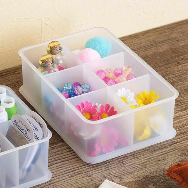 小物入れ 幅19×奥行13×高さ7cm インボックス ピコアト Mサイズ 仕切り