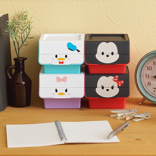 小物入れ 幅11×奥行13×高さ9cm ツムツム クワトロ モンスターズ