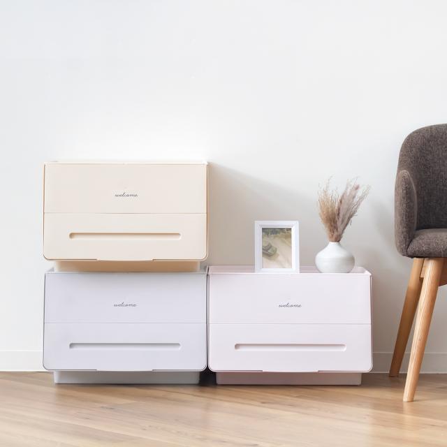 専用ページ、前開き収納ボックス　その他一点 楽天市場】収納ボックス フタ付き 前開き 深型 2個セット