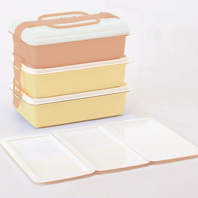 お重 3段 ファミリーパック 5400ml （ ランチボックス 行楽弁当箱 三段