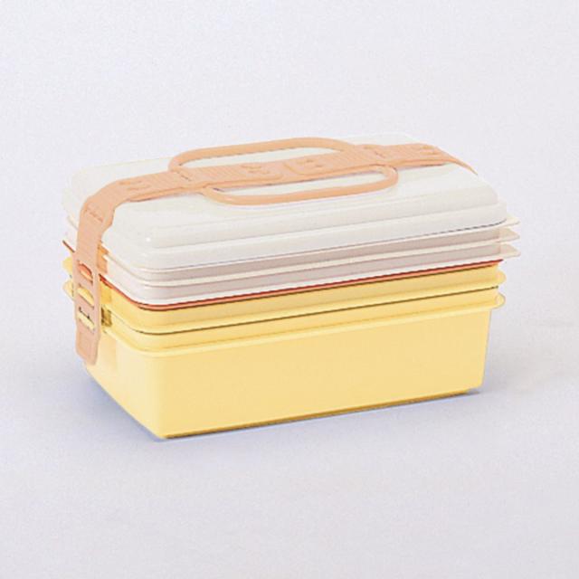 お重 3段 ファミリーパック 5400ml （ ランチボックス 行楽弁当箱 三段