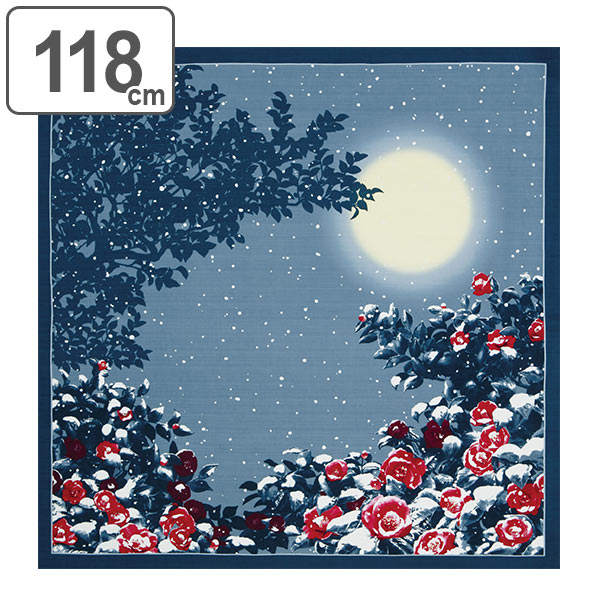 風呂敷 自遊布綿大ふろしき 日本の冬 118cm ふろしき 大判 大風呂敷 エコバッグ 暖簾 テーブルクロス 座布団 クッションカバー 四季 の通販はau Pay マーケット リビングート