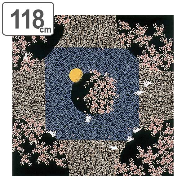 風呂敷 自遊布綿大ふろしき 夜桜うさぎ 118cm ふろしき 大判 大風呂敷 エコバッグ 暖簾 テーブルクロス 座布団 クッションカバー うさの通販はau Pay マーケット お弁当グッズのカラフルbox