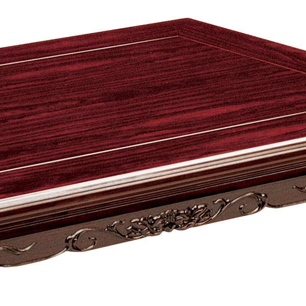 座卓 ローテーブル 木製 屋島 幅120cm （ 紫檀 化粧シート仕上げ