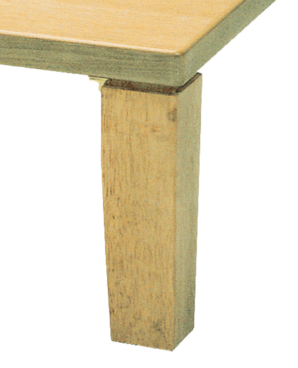 リビングテーブルナラ水玉象嵌135折りたたみ脚・日本製