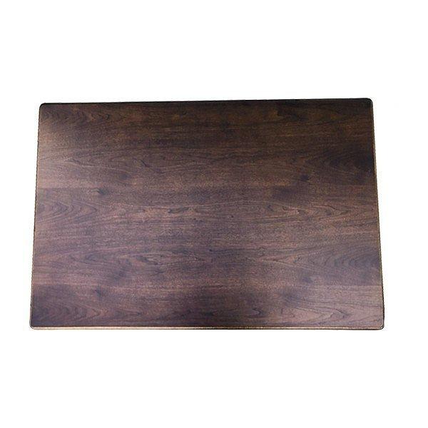 こたつ用天板 120×80cm 長方形 ウォールナット 日本製 （ 座卓 天板 テーブル板 天板のみ こたつ のみ コタツ 天然木 こたつテーブル 和風 和室 コタツ天板 天板単品 取替え 交換用 ローテーブル ちゃぶ台 ）
