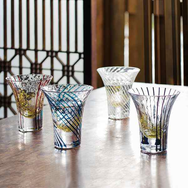 杯 85ml 江戸硝子 八千代窯 食器 酒器 グラス ガラス 日本製 （ 冷酒