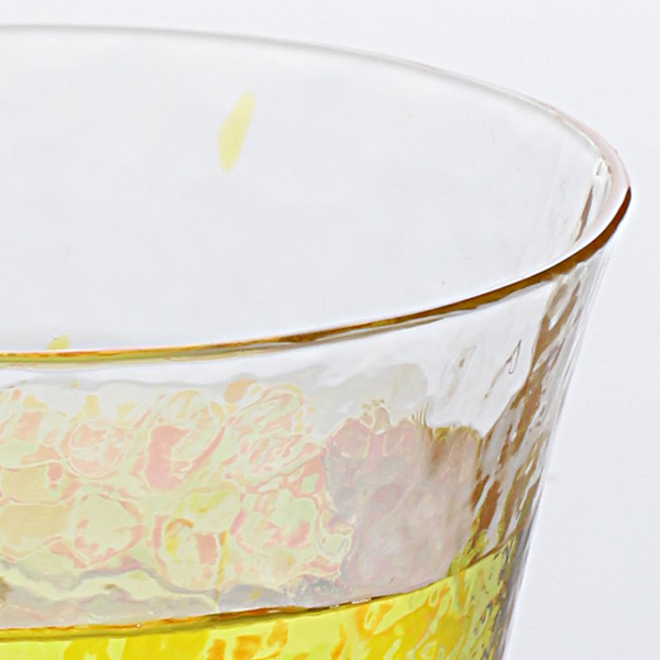 冷茶グラス 165ml 水の彩 陽の彩 クリスタルガラス ファインクリスタル ガラス コップ 日本製 （ 食洗機対応 煎茶グラス 湯呑 ガラス製 冷茶コップ グラス 冷茶器 湯飲み 煎茶 ティーウェア 茶器 おしゃれ 冷茶 ） 湯呑み