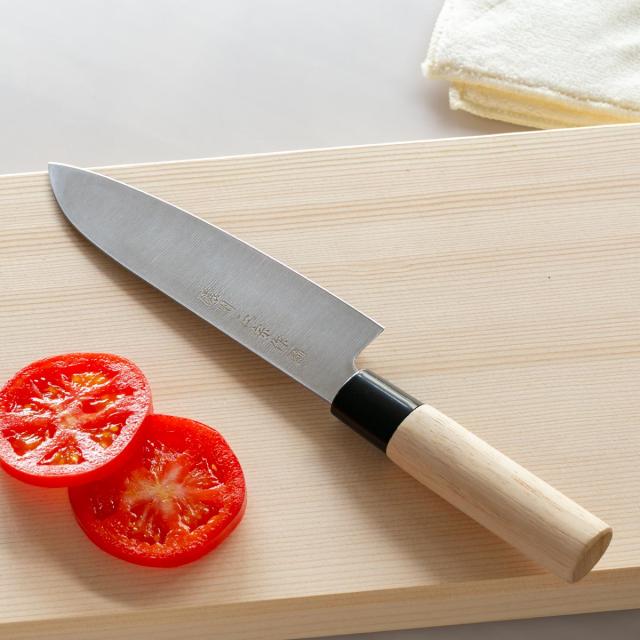 三徳包丁 刃渡り17cm 濃州正宗 日本製 和包丁 ステンレス ライト