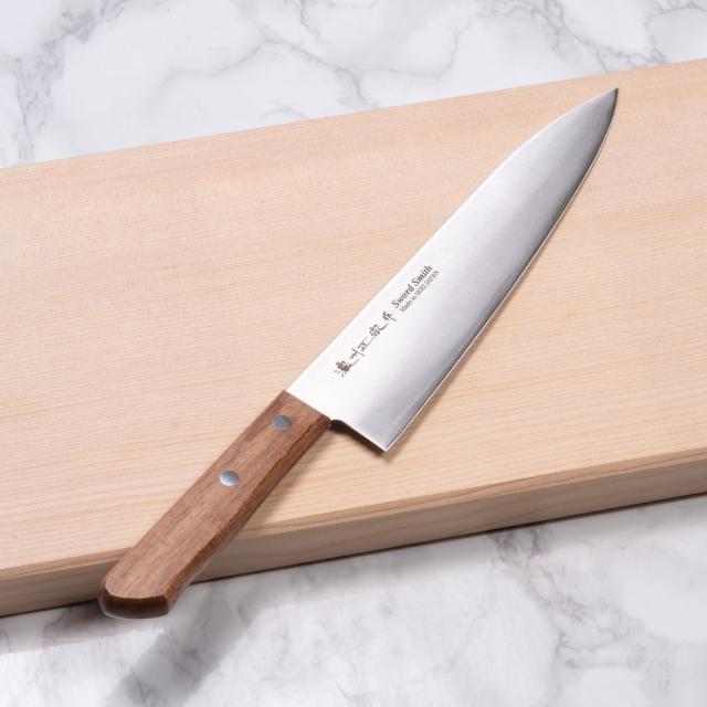 牛刀 21cm 本割込み 軽量 濃州正宗作 日本製 （ 包丁 シェフナイフ