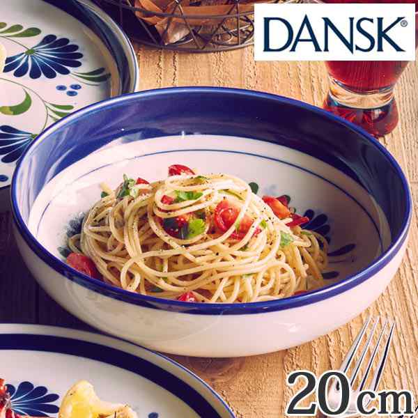 ダンスク DANSK パスタボウル 20cm セージソング 洋食器 （ 北欧 食器 オーブン対応 電子レンジ対応 食洗機対応 パスタ皿 磁器 皿  ボウル｜au PAY マーケット