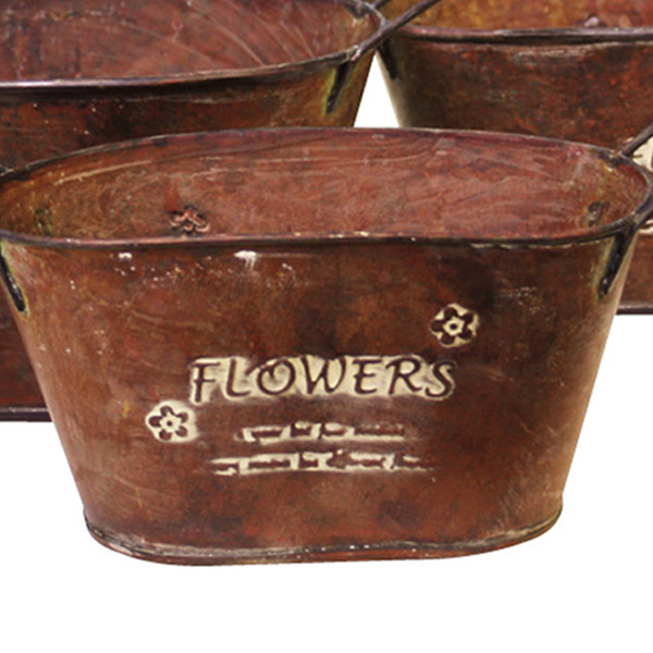 ガーデニング バケツオーバル 3個セット アンティーク調 植木鉢 フラワーポット 鉢植え おしゃれ 玄関 庭 ガーデン 園芸 屋外 ディスの通販はau Pay マーケット お弁当グッズのカラフルbox