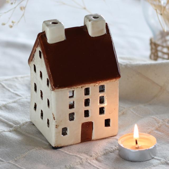 キャンドルホルダー Candle house 29229 オブジェ （ キャンドル