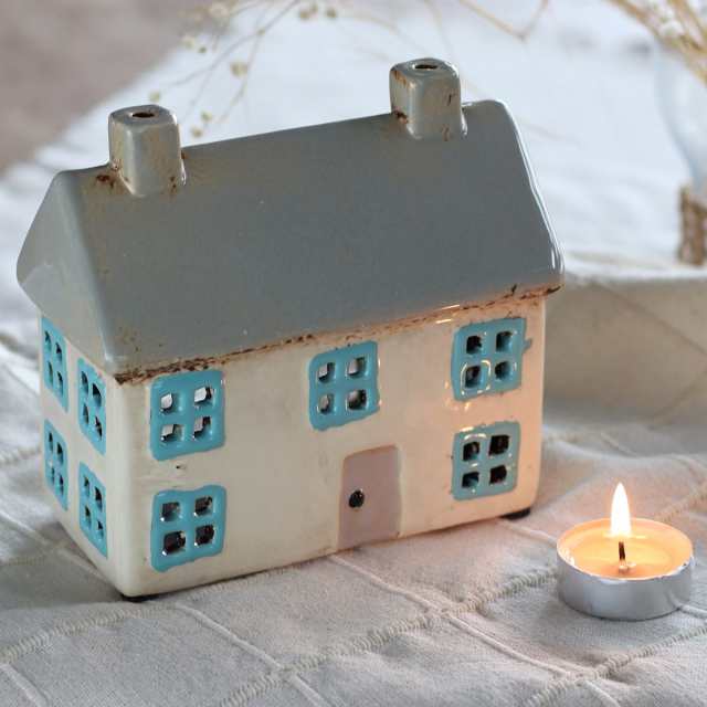 オブジェ Candle house 29203 （ キャンドルホルダー キャンドルスタンド キャンドルハウス 家 お家 ハウス 陶器 キャンドル  ろうそく スタンド 置き物 ガーデン 雑貨 インテリア ロウソク立て ろうそく立て ディスプレイ ）の通販はau PAY マーケット -  お弁当グッズの ...