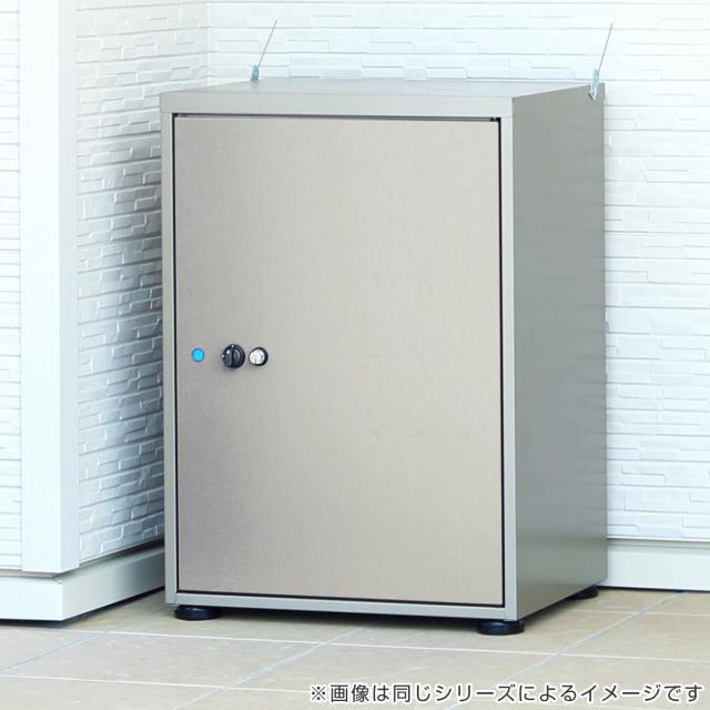 宅配ボックス レシーボ 幅48×奥行35.6×高さ67cm 扉開き切替 グリーンライフ TR-3465 （ 宅配 ボックス 置き配用 玄関 屋外 宅配BOX 一戸建て 据え置き 前開き 右開き 左開き アジャスター付き 印鑑ケース メッセージシール付き ）_7