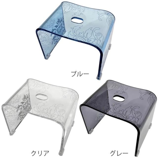 風呂椅子 サミーラ 高さ25cm （ 風呂イス 風呂いす バスチェア お風呂 椅子 イス 風呂 腰かけ バスチェアー 25 花 花柄 滑り止め バス用品 バスグッズ ）の通販は