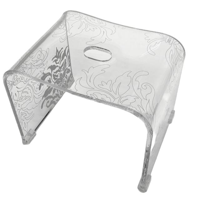 風呂椅子 サミーラ 高さ25cm （ 風呂イス 風呂いす バスチェア お風呂 椅子 イス 風呂 腰かけ バスチェアー 25 花 花柄 滑り止め バス用品 バスグッズ ）の通販は