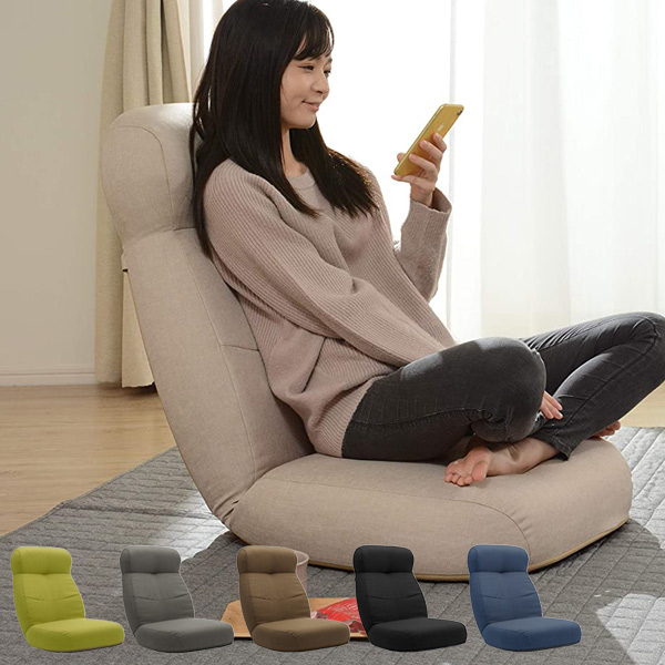 ソファー 1人掛け 座椅子 チェア 一人 ローチェア 超軽量 耐荷重120kg 2024