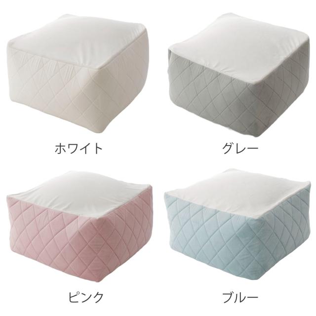 ビーズクッション ダイヤキルト XLサイズ 2WAY カバー洗濯可 日本製 （ クッション 幅83.5cm 四角 座面 ソファ リビング 大きい リラックス 座布団 オットマン 座椅子 ふわふわ スツール ビーズ ふかふか おしゃれ ファスナー ）_2
