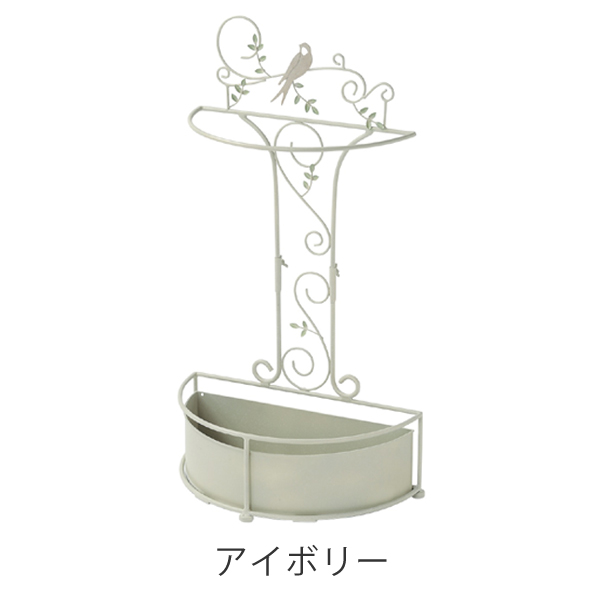 傘立て　ナチュラル　リーフ （ かさ立て カサ立て アンブレラスタンド 玄関周り 屋外 屋内 おしゃれセトクラフト ）