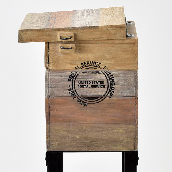 郵便ポスト スタンドポスト Vintage Box （ 郵便受け ポスト 新聞受け