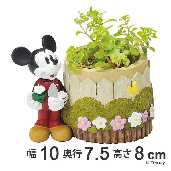 ミニプランター ミッキーマウス 植木鉢 鉢 園芸用品 庭 お庭 玄関 お部屋 インテリア コンパクト 小物 おしゃれ ミッキー の通販はau Pay マーケット リビングート