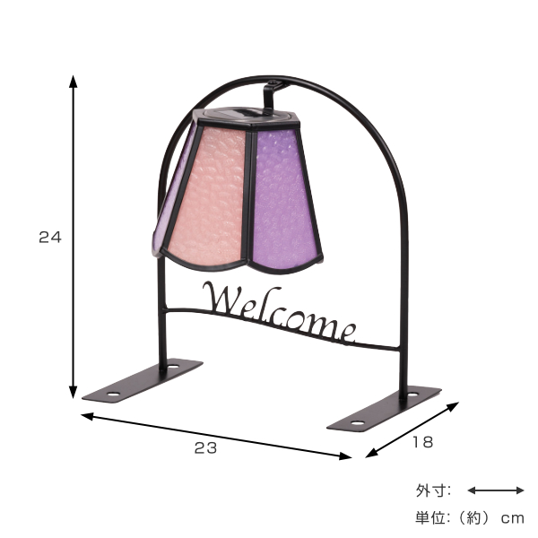 ソーラーライト ウェルカムボード ウェルカムソーラー ステンドグラス ( ガーデンライト 屋外照明 玄関照明 玄関ライト 防雨仕様 店舗 アンティーク照明 ソーラー 玄関 照明 ガーデン 庭 屋外 おしゃれ )の通販は ソーラーライト ウェルカムボード ウェルカムソーラー ステンドグラス ( ガーデンライト 屋外照明 玄関照明 玄関ライト 防雨仕様 店舗 アンティーク照明 ソーラー 玄関 照明 ガーデン 庭 屋外 おしゃれ )の通販は