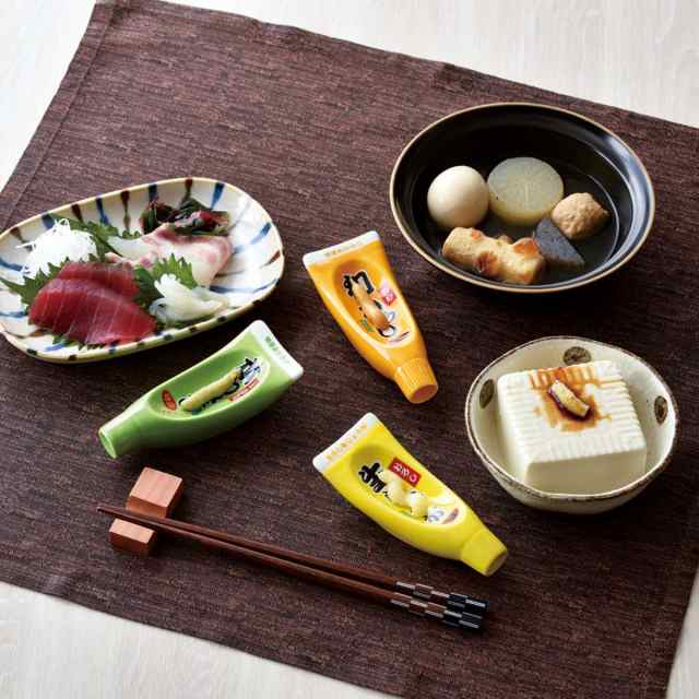 プレート 12cm Motif チューブスパイストレイ 陶器 （ 調味料皿