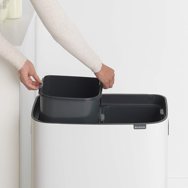 brabantia ゴミ箱 BO タッチビン 2X30L ふた付き （ ごみ箱