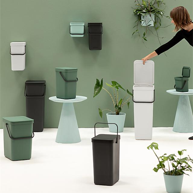 Brabantia ブラバンシア ダストボックス ゴミ箱 12L シルバー