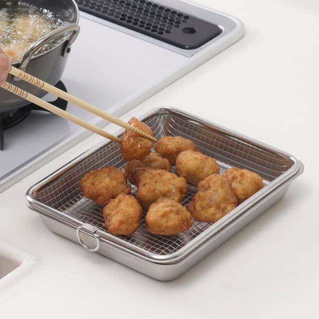 ステンレス製長方形バット4個セット 楽天市場】送料無料 トレイ 角