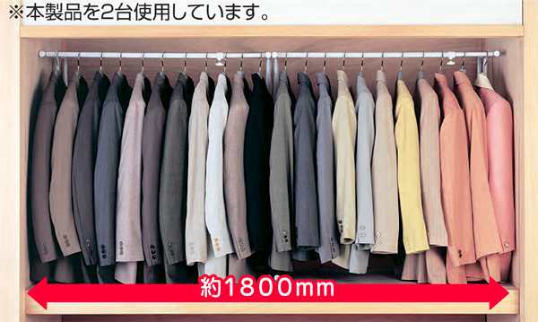 押入れ収納 押入れハンガーシェルフ ハンガーラック 伸縮タイプ 収納 衣類収納 パイプハンガー 収納ラック クローゼット収納 ハンの通販はau Pay マーケット お弁当グッズのカラフルbox