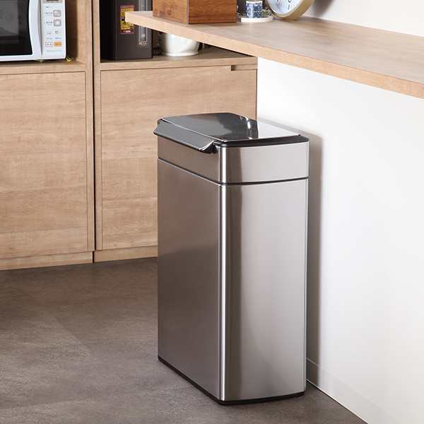 simplehuman ゴミ箱 48L 正規品 レクタンギュラー タッチバーカン