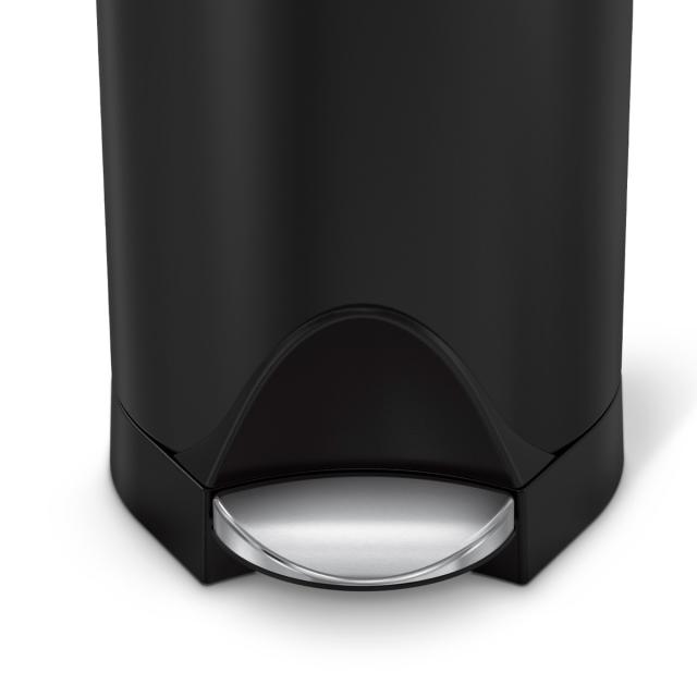 ゴミ箱 10L simplehuman 正規品 バタフライステップ ペダル式 ブラック