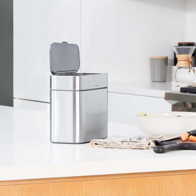 ゴミ箱 4L 正規品 simplehuman コンポストキャディ （ ごみ箱 4.5