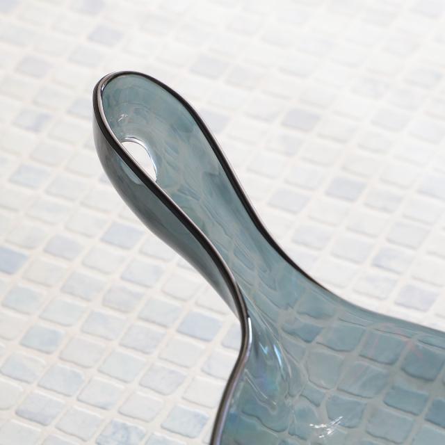 風呂椅子 洗面器 手桶 セット ヒューバス クリア バススツール まとめ買い 3点セット 座面25cm （ 風呂イス 風呂いす h25 HUBATH バスチェア 透明 高さ 25cm 25 風呂おけ 風呂桶 湯桶 手おけ 防カビ ）_11