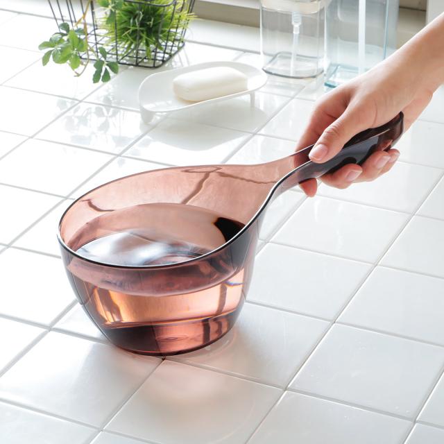 風呂椅子 洗面器 手桶 セット ヒューバス クリア バススツール まとめ買い 3点セット 座面25cm （ 風呂イス 風呂いす h25 HUBATH バスチェア 透明 高さ 25cm 25 風呂おけ 風呂桶 湯桶 手おけ 防カビ ）_8