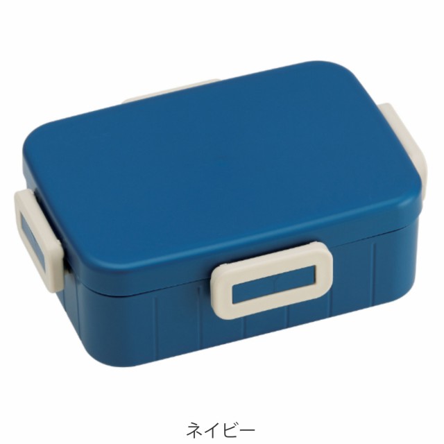 お弁当箱 1段 抗菌 4点ロック 650ml レトロフレンチ （ 弁当箱 ランチ