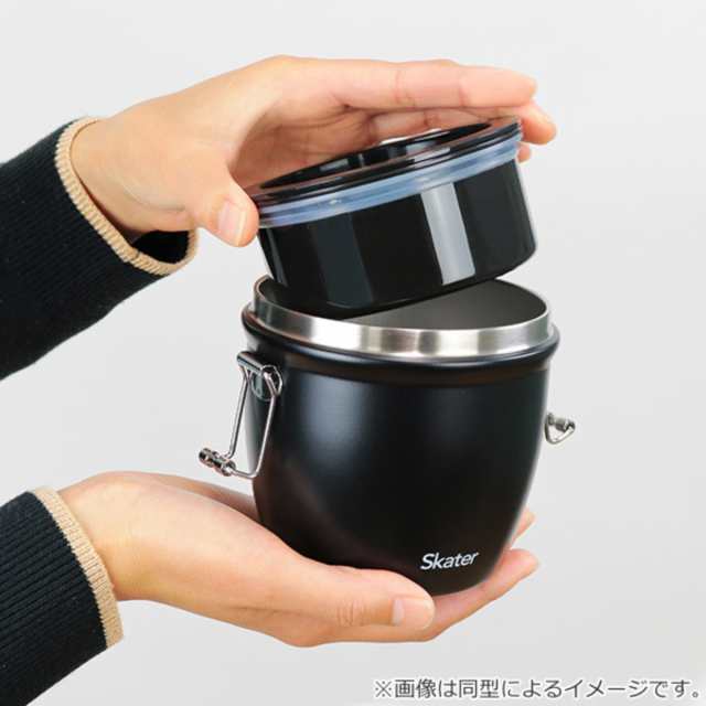 弁当箱 保温 丼 抗菌 550ml 真空ステンレス 保温弁当箱 クロミ マイ