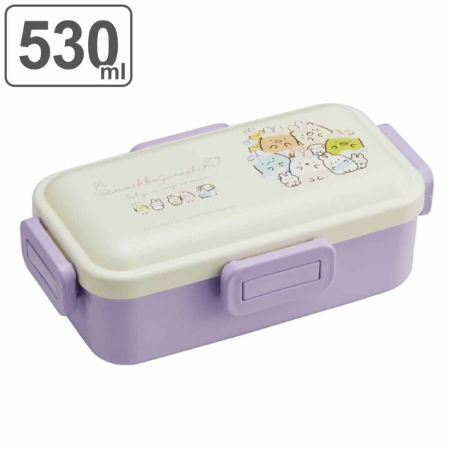 弁当箱 1段 530ml 抗菌 ふわっと すみっコぐらし うさぎのおにわ （ お弁当箱 ランチボックス 食洗機対応 レンジ対応 銀 AG 女子 食洗機Oの通販はau  PAY マーケット - お弁当グッズのカラフルBOX