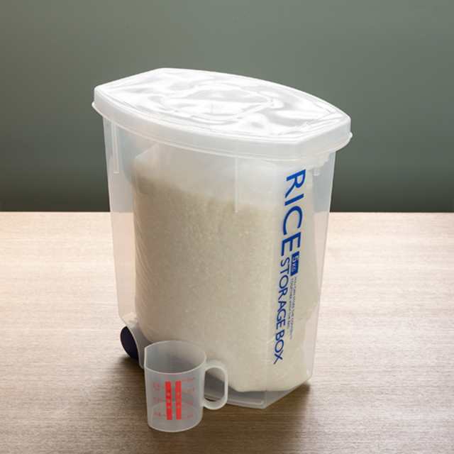 ふるさと割】 米びつ 5kg お米袋そのまま保存ケース ライスストッカー 米櫃 ライスボックス おすすめ お米袋そのまま保存ケース 5kg W I-327-1 おしゃれ 家庭用品 使いやすい 長持ち キッチン おススメ