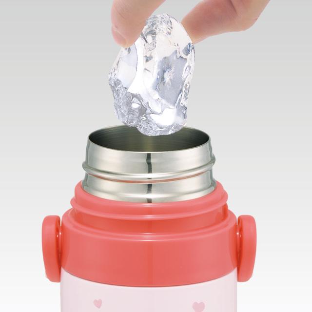 水筒 キッズ 470ml ステンレス 直飲み ワンタッチ キャラクター