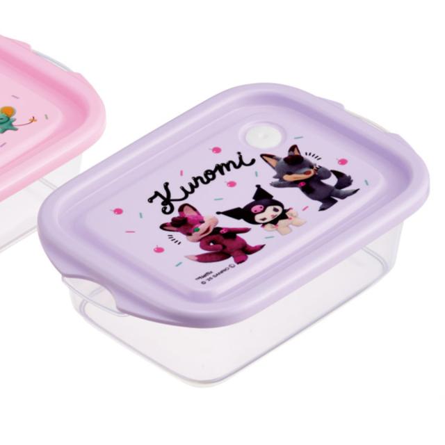 弁当箱 500ml シールボックスM 2P マイメロクロミ Netflix （ お弁当箱
