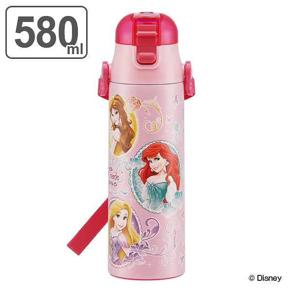 水筒 ステンレス 直飲み ディズニープリンセス ワンプッシュステンレスボトル 580ml 子供 保冷 幼稚園 保育園 キャラクター ロック付の通販はau Pay マーケット お弁当グッズのカラフルbox