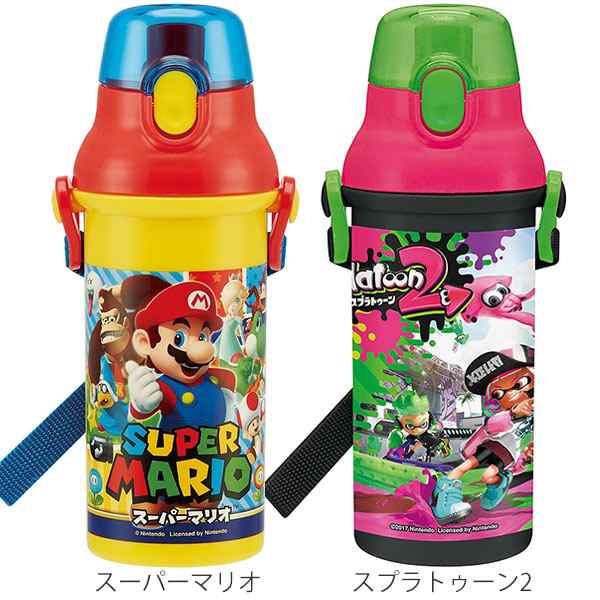 水筒 直飲み プラスチック ワンタッチボトル 480ml 子供 キャラクター 軽量 日本製 幼稚園 保育園 食洗機対応 子供用水筒 キッズ キャの通販はau Pay マーケット リビングート