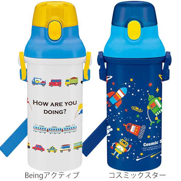 水筒 直飲み プラスチック ワンタッチボトル 480ml 子供 ノンキャラクター 軽量 幼稚園 保育園 食洗機対応 キッズ 日本製 子供用 ボトの通販はau Pay マーケット お弁当グッズのカラフルbox